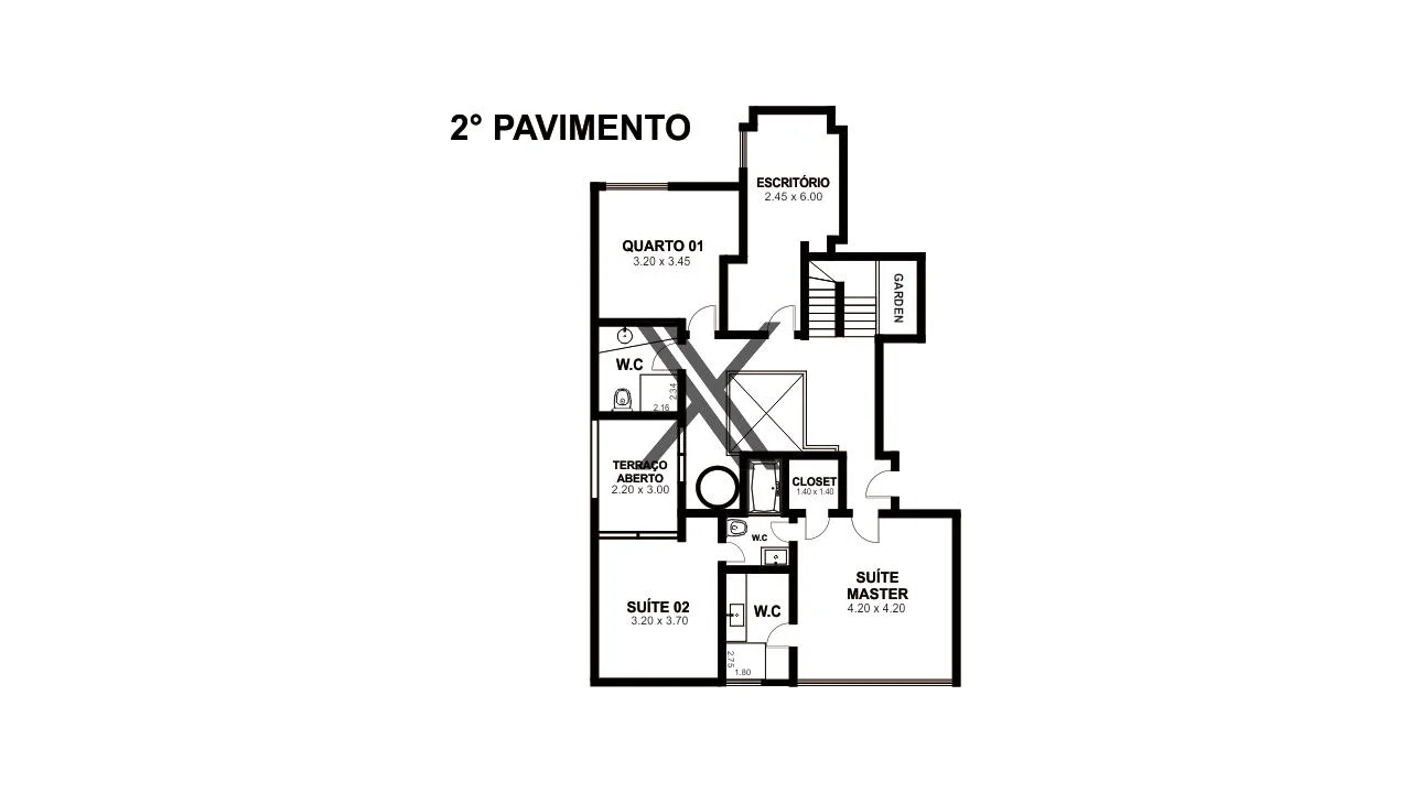 3D PLAN - SECOND FLOOR