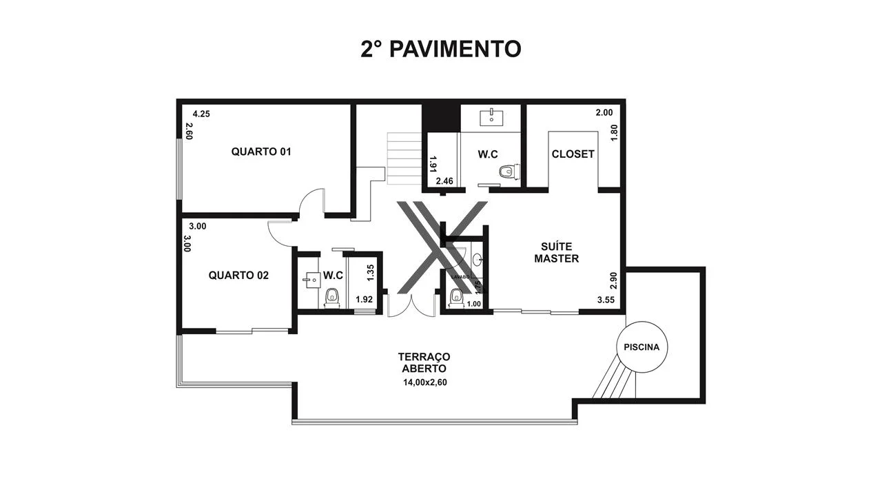 3D Plan - Second Floor