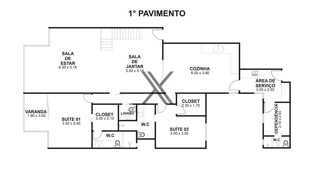 3D Plan - First Floor