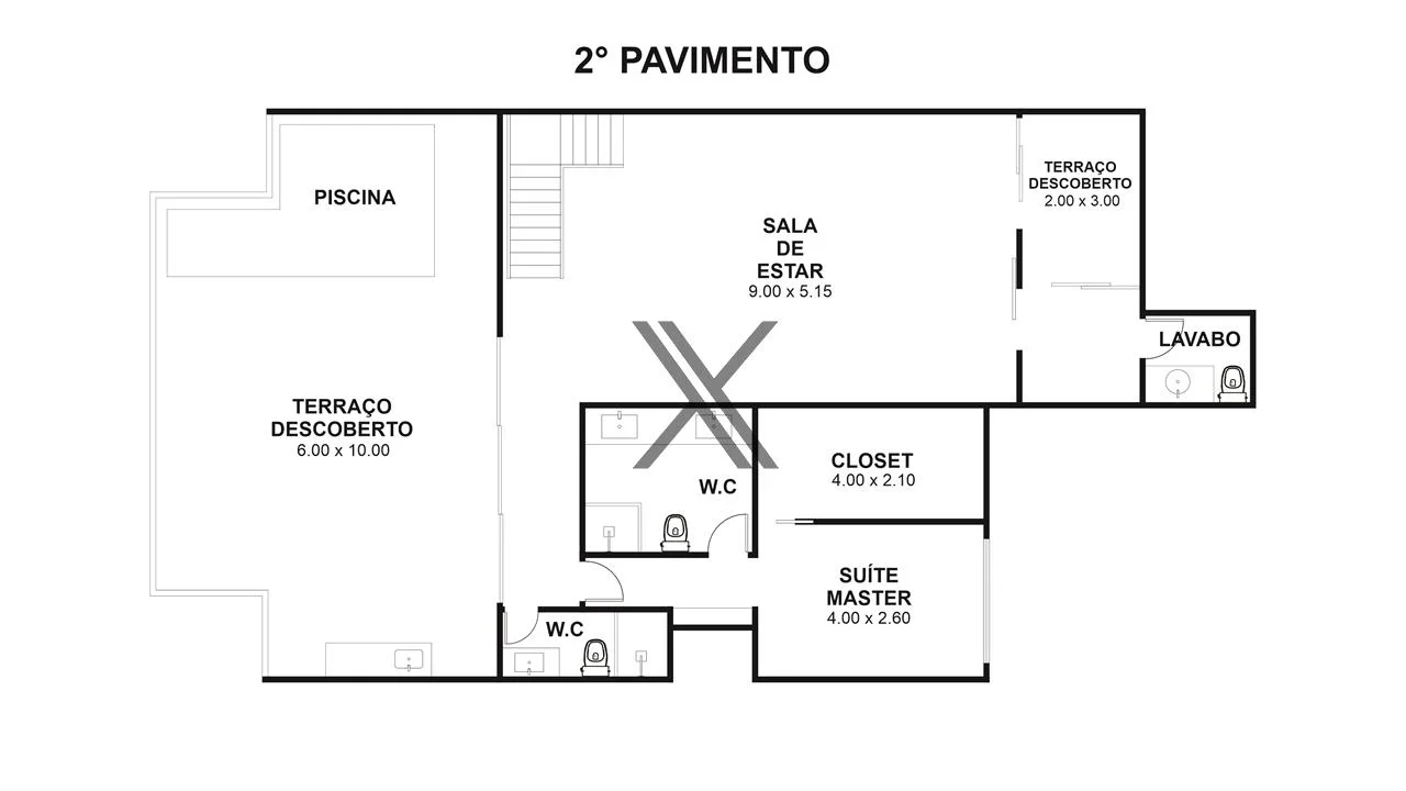3D Plan - Second Floor
