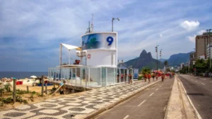 Lifeguard stations in Ipanema – Posto 7 to 10 on Rio’s beaches