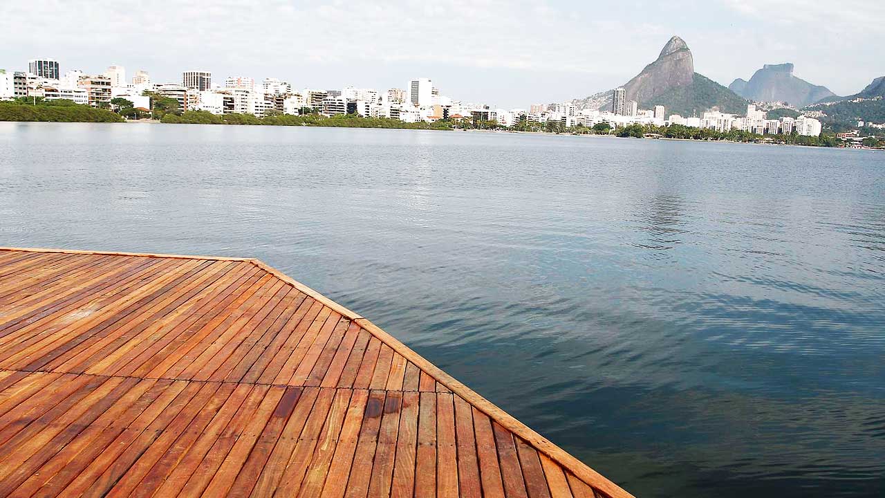 Deck Rodrigo de Freitas Lagoon Rio de Janeiro