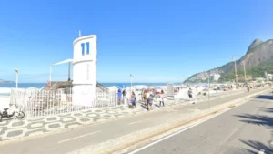 Posto 11 – Lifeguard station in Leblon Beach