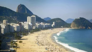Why is living in Copacabana Rio de Janeiro a good choice?