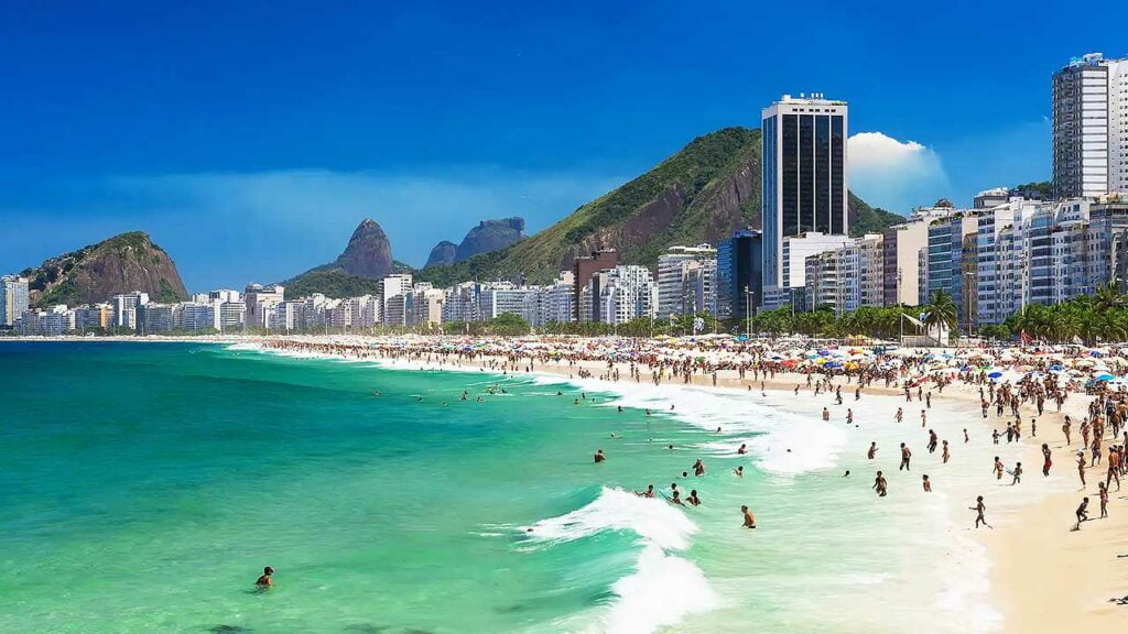 Copacabana Beach Rio de Janeiro RJ