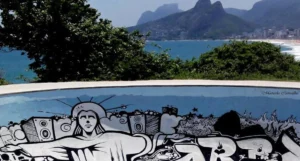 Girl from Ipanema Park in Rio de Janeiro