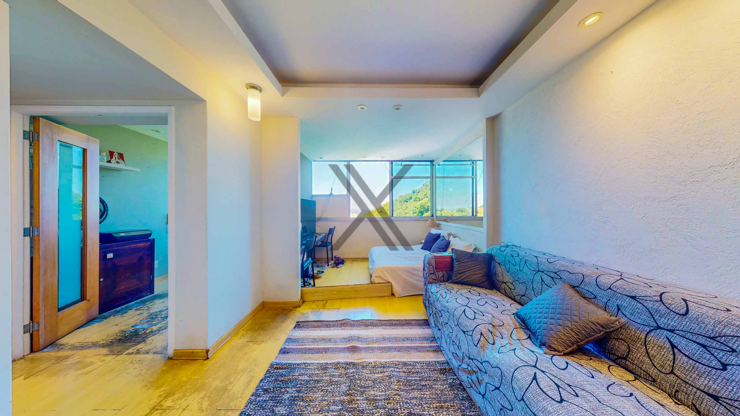 Renovated Linear 3-Bedroom Residence in Botafogo with Green Views